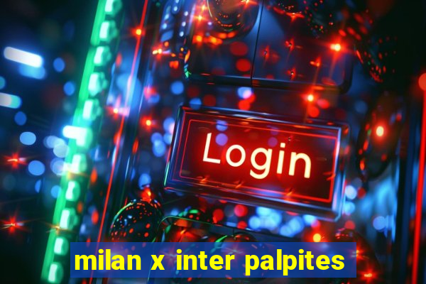 milan x inter palpites